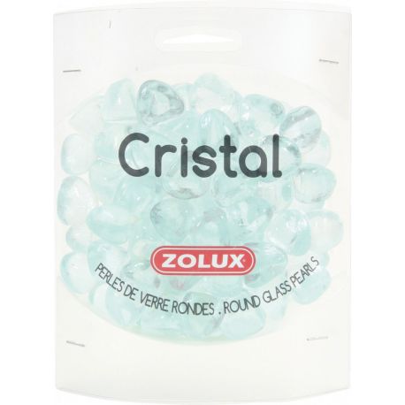 Zolux perles de verre rondes Cristal 472gr