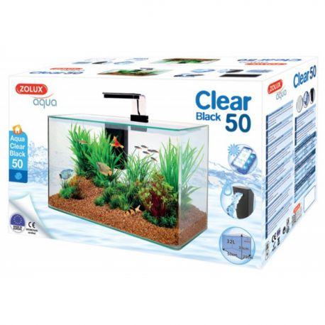 Zolux aquarium kit Aqua Clear 50 (500 x 250 x 380 mm) 32 litres 115