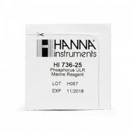 Hanna® HI736-25 réactif phosphate marine ULR tests environ (25 tests) 0 to 200µg/L