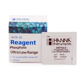 Hanna® HI774-25 réactifs pour phosphate ULR, 25 pièces pour mini photomètre Checker