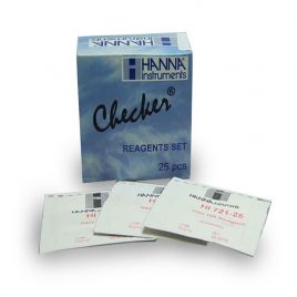 Hanna HI721-25 réactifs pour fer 0,00 à 5,00 mg/l, 25 pièces pour mini photomètre Checker