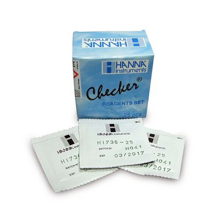 Hanna HI-736-25 réactif Marine phosphore 25 pièces pour mini photomètre Checker