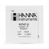 Hanna HI-747-25 réactif cuivre Low Range pour mini photomètre Checker 25 tests