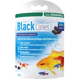 Dennerle black cones 40g (cônes d'aulne)