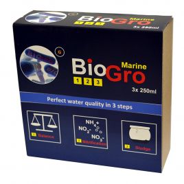 BioGro marine 1 2 3 kit demarrage 3 x 500 ml