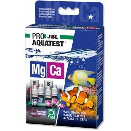 JBL ProAquaTest Mg/Ca Magnésium/Calcium test rapide pour déterminer le magnésium et le calcium dans les aquariums d'eau de me...