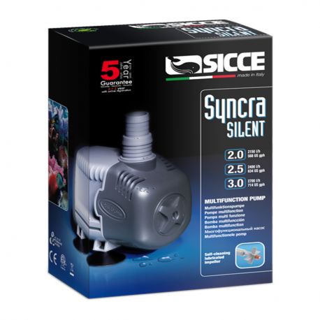 Sicce Syncra SILENT 2.5 2400l/h 62,50 €