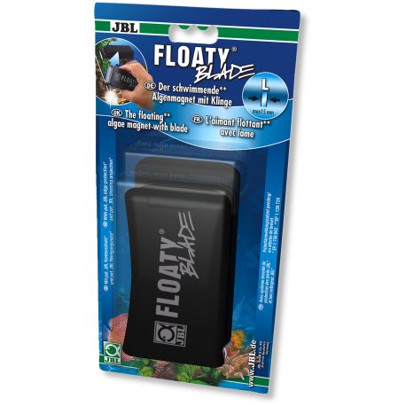 JBL floaty blade pour du verre de 15mm aimant nettoyeur de vitres flottant avec lame pour vitres d'aquariums épaisses 