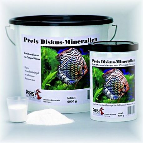 Preis® Minéral Discus 1kg pour la minéralisation de l'eau osmosée 