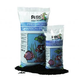 Preis® charbon 250gr pour tous les aquariums d'eau douce et d'eau de mer.