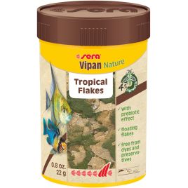 Sera Vipan Nature 100ml (22gr) aliment composé avec 4 % de farine d’insectes à effet prébiotique 4,00 €