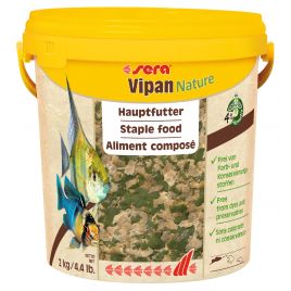 Sera Vipan Nature 2kg (10 litres) aliment composé avec 4 % de farine d’insectes à effet prébiotique