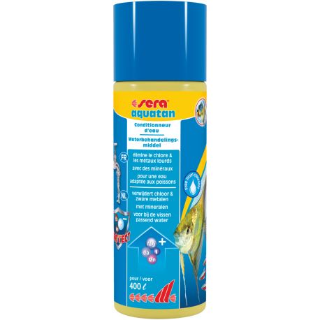 Sera Aquatan 100ml pour 400 litres 5,60 €