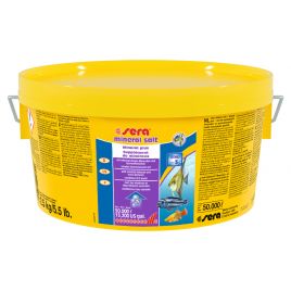Sera Mineral Salt 2,5 Kg suffisant pour : 50.000 litres 43,00 €