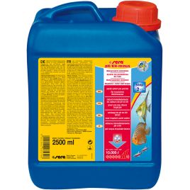 Sera pH/KH-minus 2500ml suffisant pour : 10.000 litres