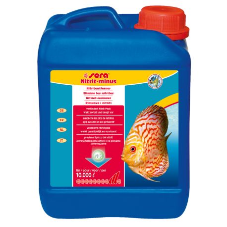 Sera Nitrite-moins 2.5 litres pour 10.000 litres 34,70 €