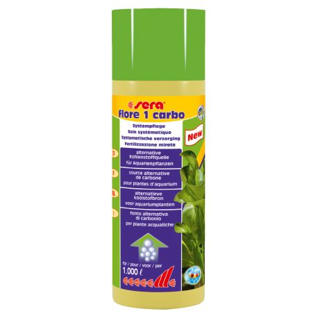 Sera flore 1 carbo 250ml suffisante pour : 1.000 litres 12,00 €