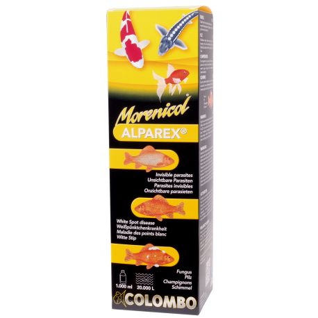 Colombo Bassin Morenicol Alparex 1000ml pour 20.000 litres d'eau 54,00 €