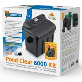 Superfish Pond Clear 6000 kit pour 6.000 litres d'eau