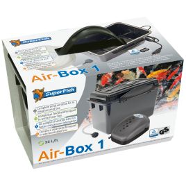 Superfish Air-box 1 / 96l/h 2w (1.6 litres minute - 1.75m de tuyau + diffuseur)  