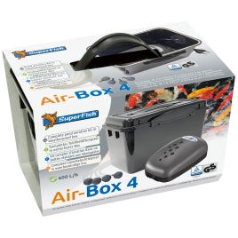 Superfish Air-box 4 / 600l/h 10w (10 litres minute - 4x 1.75m de tuyau + 4 diffuseurs)  54,99 €