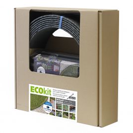 ECOKIT Gris bordures recyclées 14 cm 