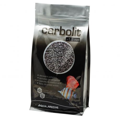 Aqua Medic carbolit 500 g/650 ml 1,5 mm Pellets  