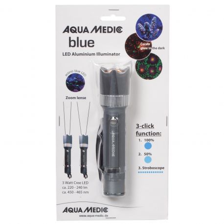 Aqua Medic BLUE torche alu 23,90 €