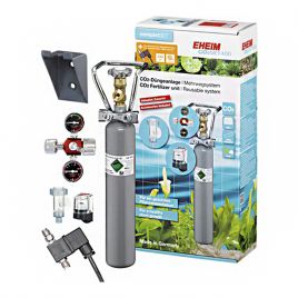 EHEIM SET 400 - Kit CO2 pour aquarium Système CO2 à bouteille rechargeable adapté aux aquariums d'eau douce jusqu'à 400 Litres a