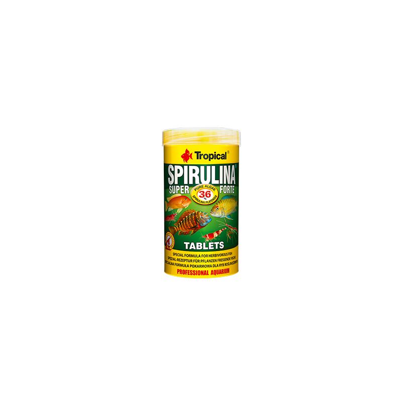 Tropical La Nourriture Pour Poissons Super Spirulina forte 36% 50