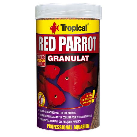 Tropical RED PARROT granulat 1litre 24,00 €