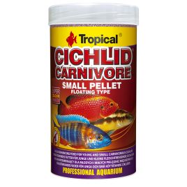 Tropical CICHLID CARNIVORE SMALL PELLET 250ml 9,50 €