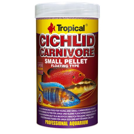Tropical CICHLID CARNIVORE SMALL PELLET 5 litres/1.8KG