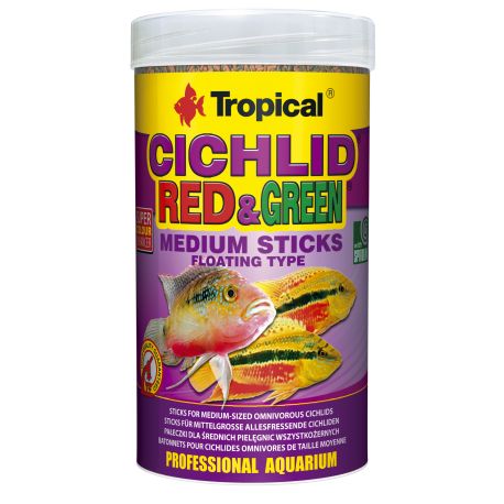 Tropical CICHLID RED&GREEN MEDIUM STICKS 1000ml 23,20 €