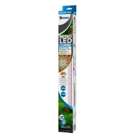 Superfish retro led combi T8 & T5 45cm/15w 36,00 €