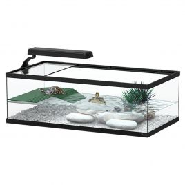 Aquatlantis tortum 55 cuve à tortues dimension (cm) 55x30x20 couleur noir (sans éclairage et filtre) 49,00 €