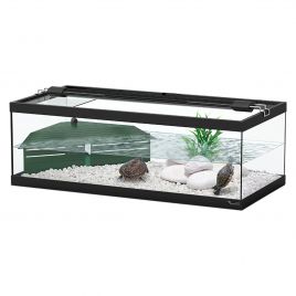 Aquatlantis tortum 75 cuve à tortues (Avec filtre interne) dimension (cm) 75x36x25 couleur noir (sans éclairage) 89,00 €