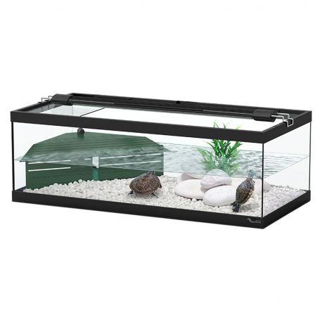 Aquatlantis tortum 75 cuve à tortues (Avec filtre interne) dimension (cm) 75x36x25 couleur noir (sans éclairage) 89,00 €