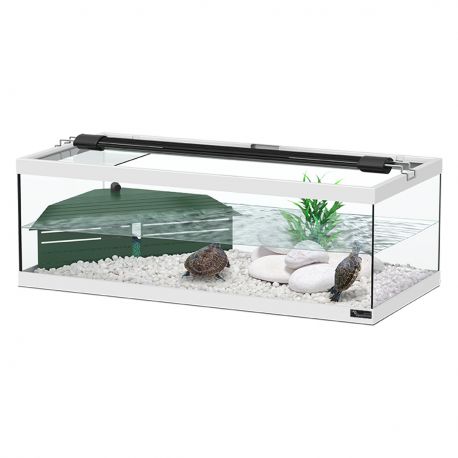 Aquatlantis tortum 75 cuve à tortues (Avec filtre interne) dimension (cm) 75x36x25 couleur blanc (sans éclairage) 81,95 €