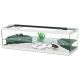 Aquatlantis tortum 100 cuve à tortues (Avec filtre interne) dimension (cm) 100x40x30 couleur blanc (sans éclairage) 119,00 €