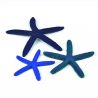 biOrb Set de 3 étoiles de mer bleues