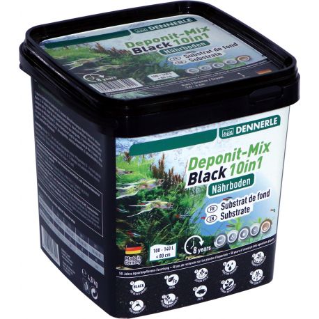 Dennerle deponitmix black 10 in 1 seau 2,4 kG 16,99 €