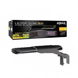 Aquael éclairage leddy slim duo noir 10w sunny & plant pour aquarium de  68,33 €