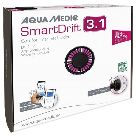 Aqua Medic pompe de brassage SmartDrift 3.1 (jusqu'à 4.600 l/h) avec application de contrôle Pompes de brassage AquaMedic 