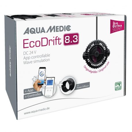 Aqua Medic pompe de brassage EcoDrift 8.3 (800 - 8000 l/h) avec application de contrôle 189,95 €
