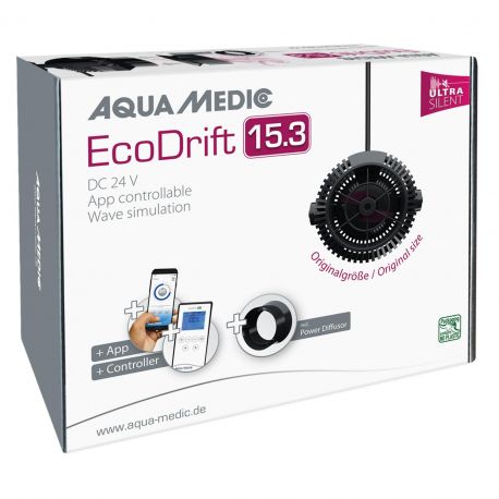 Aqua Medic pompe de brassage EcoDrift 15.3 (1500 - 15000 l/h) avec application de contrôle Pompes de brassage AquaMedic 