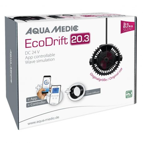 Aqua Medic pompe de brassage EcoDrift 20.3 (2000 - 20000 l/h) avec application de contrôle Pompes de brassage AquaMedic 
