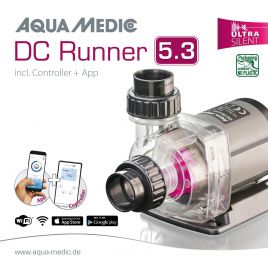 Aqua Medic DC Runner 5.3 puissante pompe universelle réglable par application de contrôle pour aquariums 