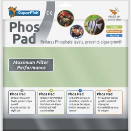 Superfish phos pad 45x25cm  9,50 €