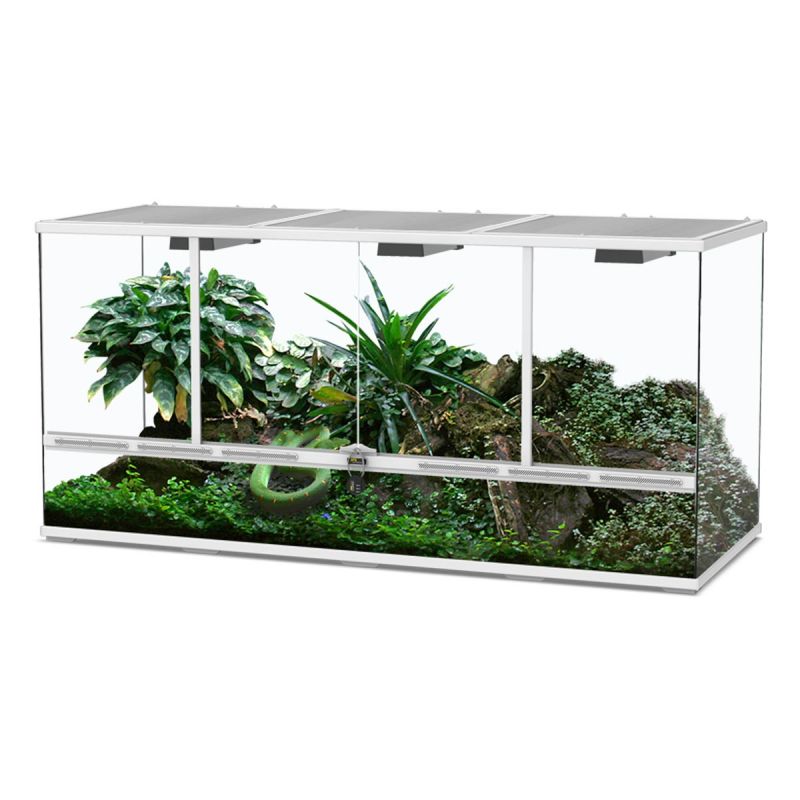 Aquatlantis terrarium 132 x 45 x 60cm avec meuble + bon d'achats de...